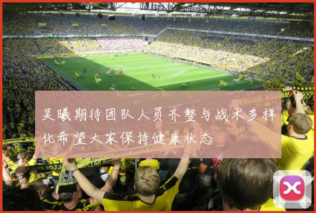 吴曦期待团队人员齐整与战术多样化希望大家保持健康状态